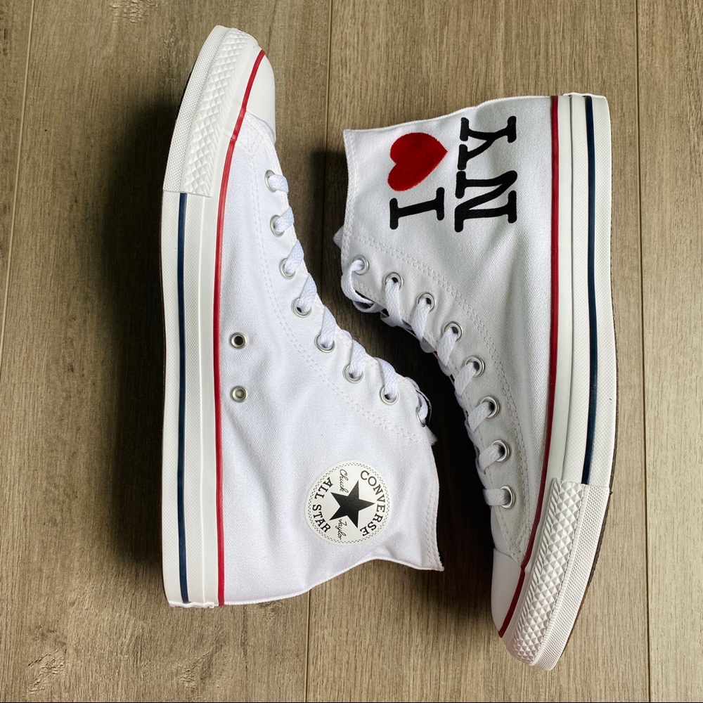 NWT Converse Chuck Taylor All Star “I Love NY” - Picture 6 of 11